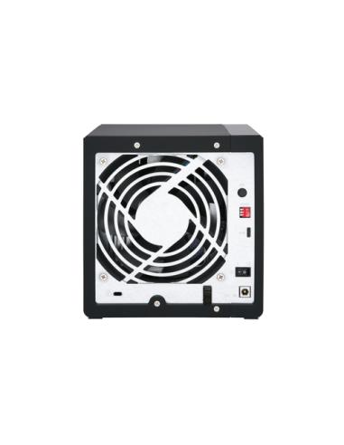 QNAP TR-004 caja para disco duro externo Carcasa de disco duro/SSD Negro 2.5/3.5"