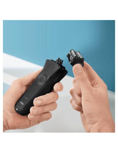 Braun Series 3 300s Máquina de afeitar de láminas Recortadora Negro