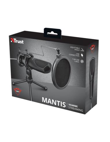 Trust GXT 232 Mantis Negro Micrófono para PC