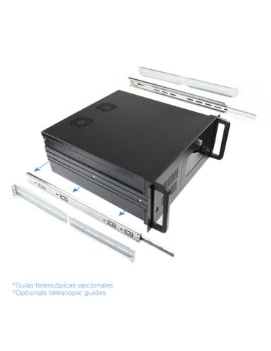 TooQ Rack 19" 4U sin fuente de alimentación