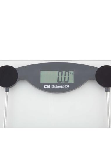 Orbegozo PB 2211 Plaza Negro, Transparente Báscula personal electrónica
