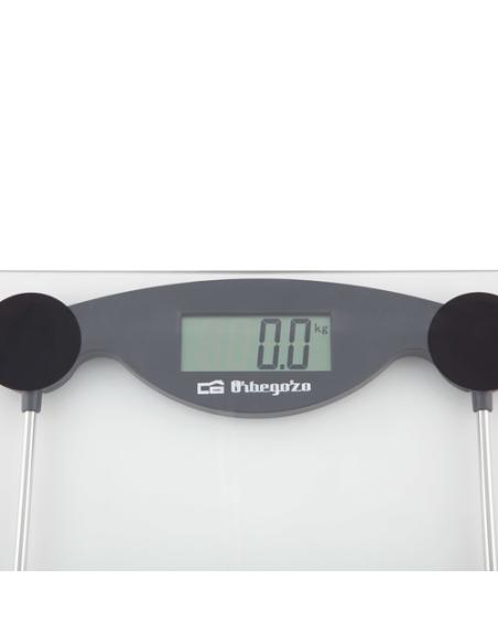 Orbegozo PB 2211 Plaza Negro, Transparente Báscula personal electrónica