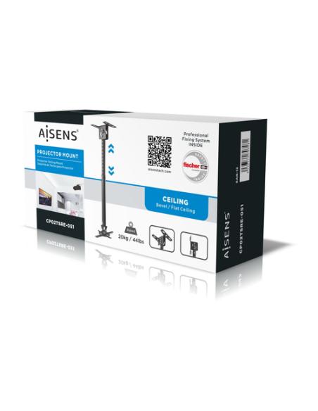 AISENS CP02TSRE-051 montaje para projector Techo Negro