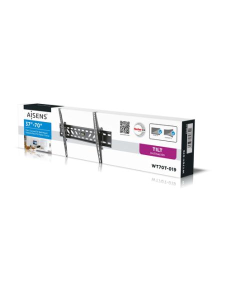 AISENS WT70T-019 soporte para TV 177,8 cm (70") Negro
