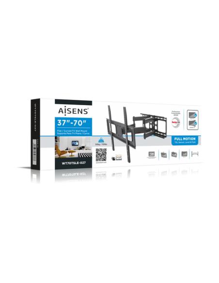 AISENS WT70TSLE-027 soporte para TV 177,8 cm (70") Negro
