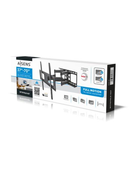 AISENS WT70TSLE-027 soporte para TV 177,8 cm (70") Negro