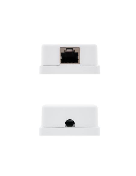 Nanocable ROSETA DE SUPERFICIE PARA RJ45 CAT.6 FTP 1 TOMA, BLANCO