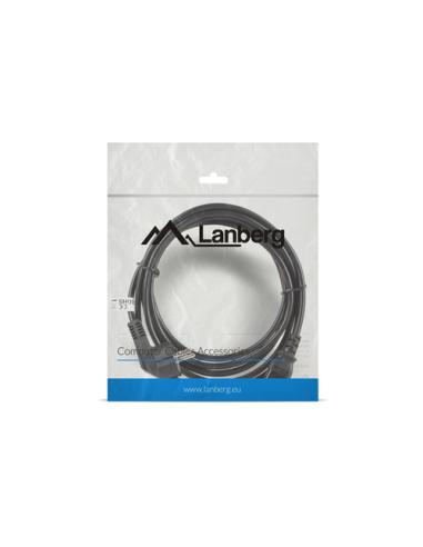 Lanberg CA-C13C-11CC-0030-BK cable de transmisión Negro 3 m C13 acoplador CEE7/7