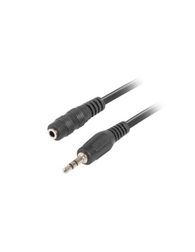 Lanberg CA-MJFJ-10CC-0030-BK cable de audio 3 m 3,5mm Negro