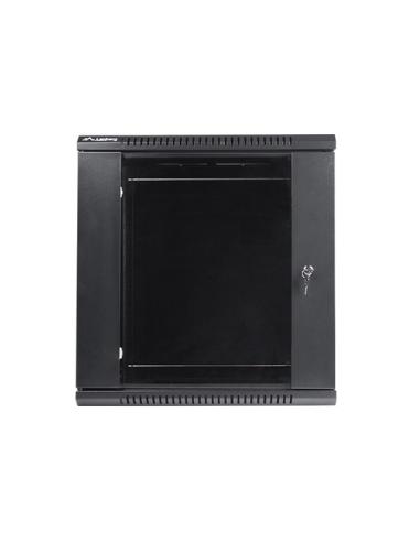 Lanberg WF01-6412-10B armario rack 12U Bastidor de pared Negro