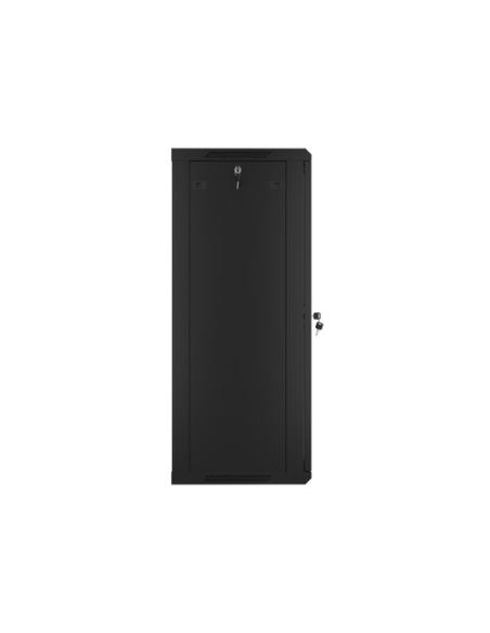 Lanberg WF01-6422-10B armario rack 22U Bastidor de pared Negro