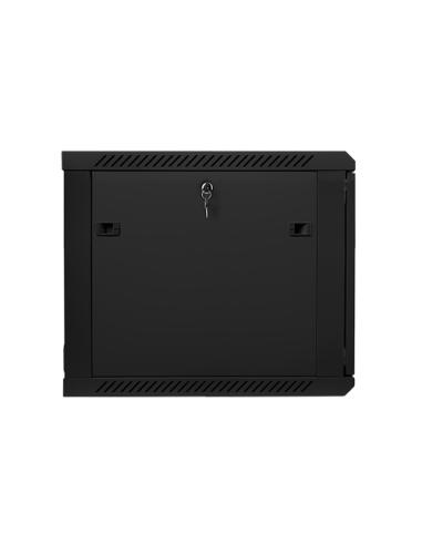 Lanberg WF01-6609-10B armario rack 9U Bastidor de pared Negro