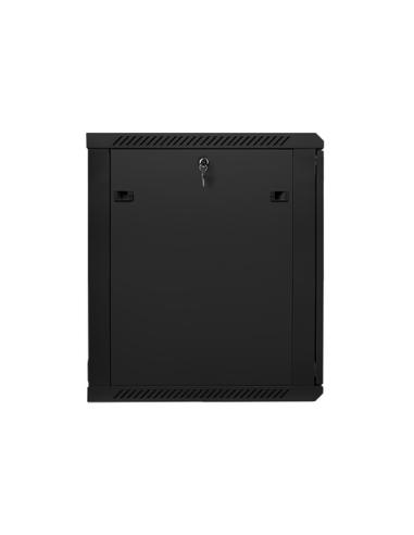 Lanberg WF01-6615-10B armario rack 15U Bastidor de pared Negro