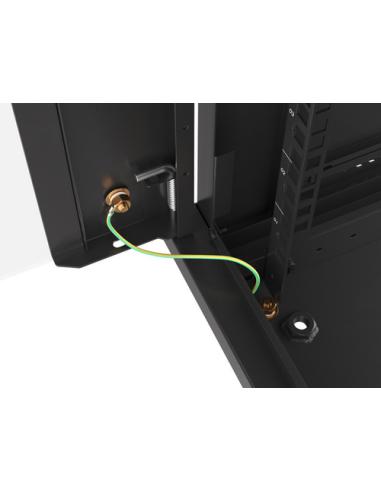 Lanberg WF01-6627-10B armario rack 27U Bastidor de pared Negro