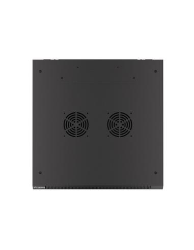 Lanberg WF01-6627-10B armario rack 27U Bastidor de pared Negro