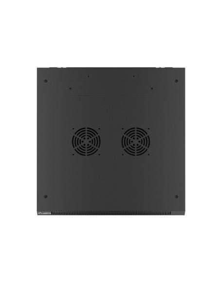 Lanberg WF01-6627-10B armario rack 27U Bastidor de pared Negro