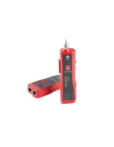 Lanberg NT-0501 comprobador de cables de red Negro, Rojo