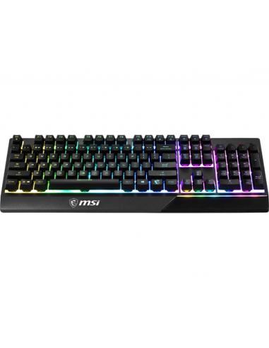 MSI Vigor GK30 teclado Juego USB QWERTY Español Negro