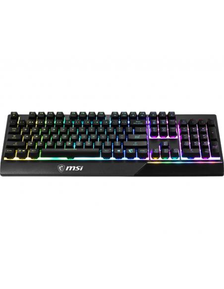 MSI Vigor GK30 teclado Juego USB QWERTY Español Negro