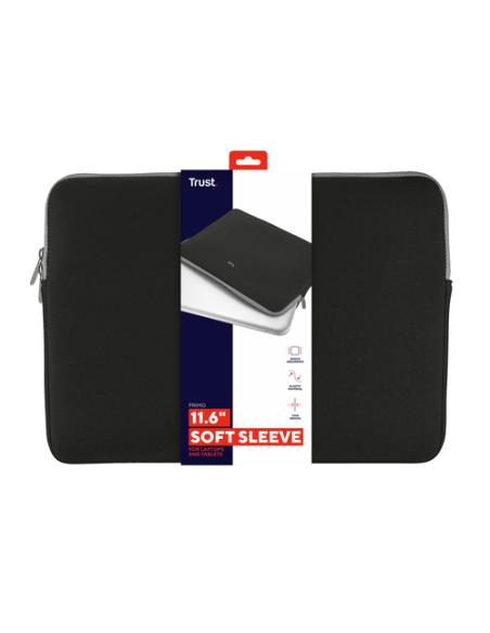 Trust 21254 maletines para portátil 29,5 cm (11.6") Funda Negro