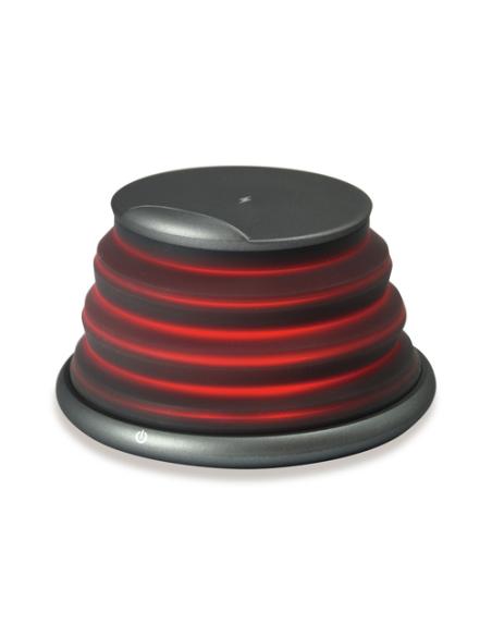 Conceptronic GORGON02G cargador de dispositivo móvil Universal Gris USB Cargador inalámbrico Carga rápida Interior