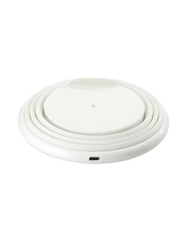 Conceptronic GORGON02W cargador de dispositivo móvil Universal Blanco USB Cargador inalámbrico Carga rápida Interior