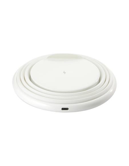 Conceptronic GORGON02W cargador de dispositivo móvil Universal Blanco USB Cargador inalámbrico Carga rápida Interior