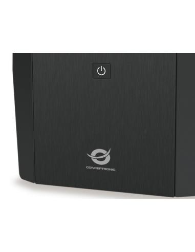 Conceptronic ZEUS03EM sistema de alimentación ininterrumpida (UPS) Línea interactiva 1,2 kVA 720 W 5 salidas AC