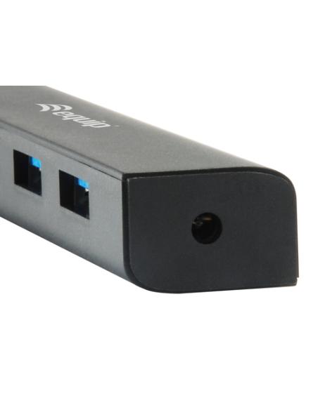 Equip 128954 hub de interfaz USB 3.2 Gen 1 (3.1 Gen 1) Type-C 5000 Mbit/s Negro