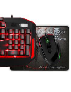 Spirit of Gamer Pro MK3 teclado Ratón incluido Juego USB QWERTY Español Negro 2