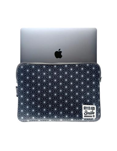 Smile Funda Sleeve para Portátil hasta 13.3 pulgadas Neo Nipon de Neopreno color Negro