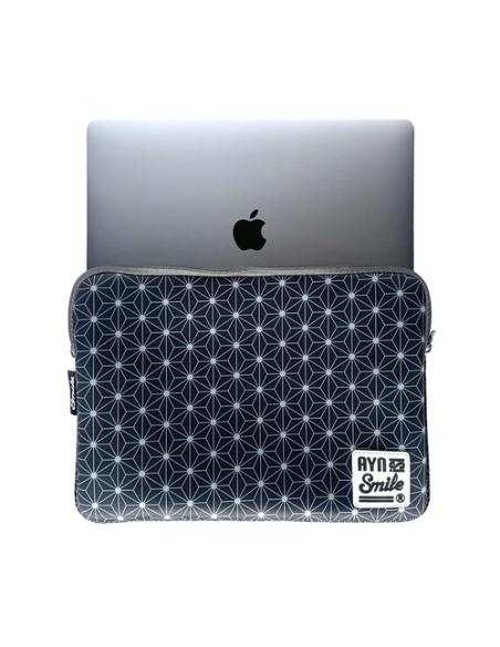 Smile Funda Sleeve para Portátil hasta 13.3 pulgadas Neo Nipon de Neopreno color Negro