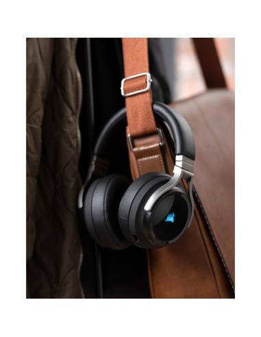 Corsair Virtuoso RGB Auriculares Inalámbrico y alámbrico Diadema Juego USB tipo A Carbono