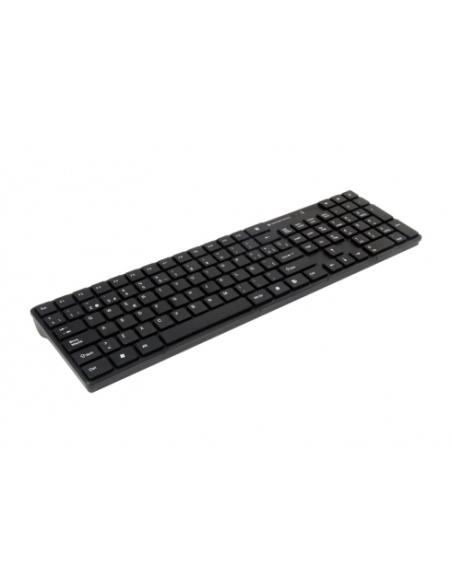 Conceptronic Orazio teclado Ratón incluido Hogar RF inalámbrico QWERTY Español Negro