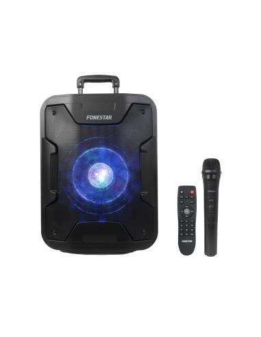Fonestar California Altavoz para fiestas Negro 200 W