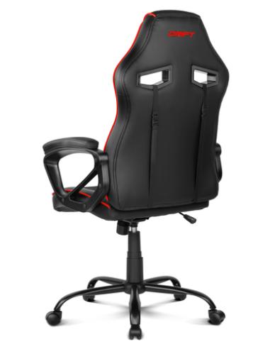 DRIFT DR50 Silla para videojuegos de PC Asiento acolchado tapizado Negro