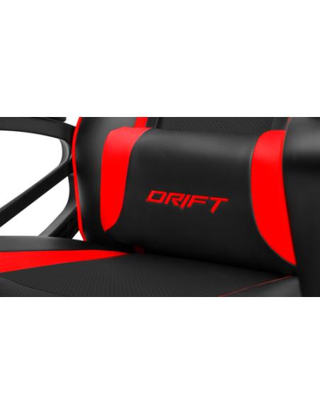 DRIFT DR50 Silla para videojuegos de PC Asiento acolchado tapizado Negro