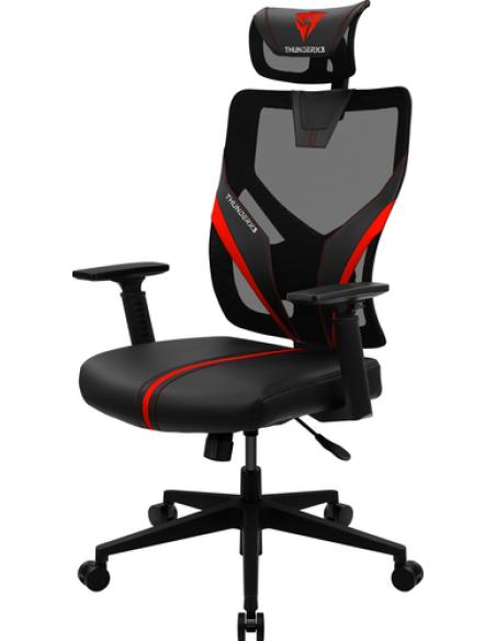 ThunderX3 YAMA1 Silla para videojuegos universal Negro, Rojo