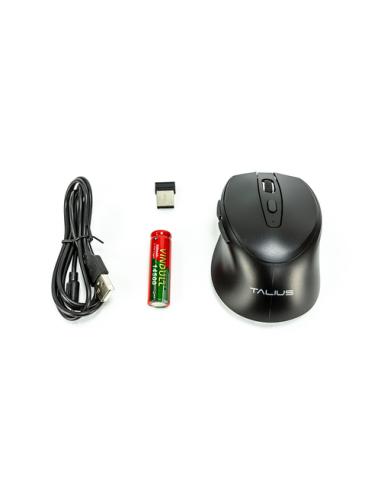TALIUS Ratón inalámbrico MO-701 RF/BT USB black