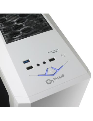TALIUS caja Atx gaming Xentinel USB 3.0 sin fuente white