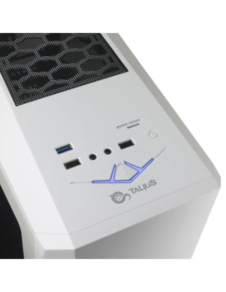TALIUS caja Atx gaming Xentinel USB 3.0 sin fuente white