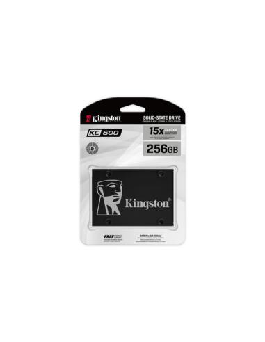 Kingston Technology Disco SSD KC600 SATA3 2,5" de 256 G