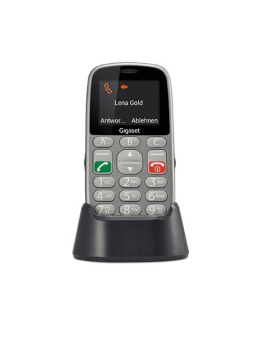 Gigaset GL390 5,59 cm (2.2") 88 g Gris Teléfono para personas mayores