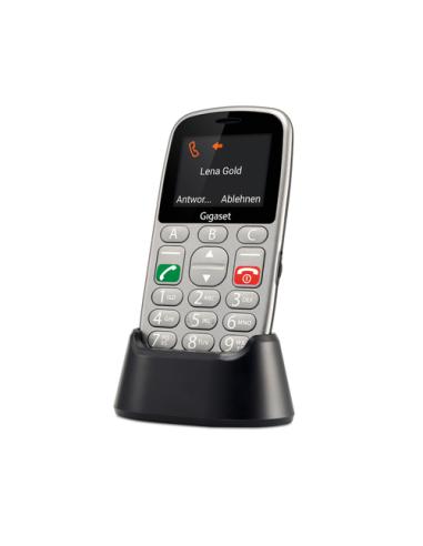 Gigaset GL390 5,59 cm (2.2") 88 g Gris Teléfono para personas mayores