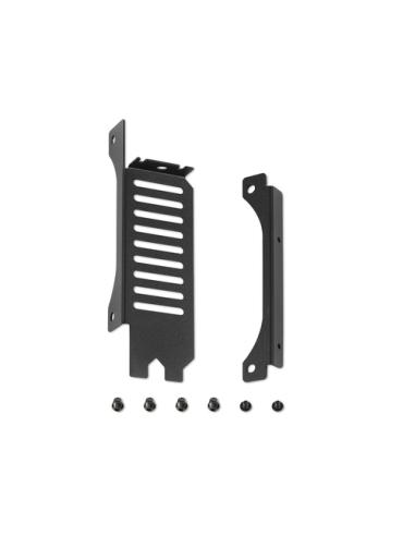 Aerocool ASTRO24 Doble Ventilador PC 12cm ARGB LED Soporte Antivibración Negro