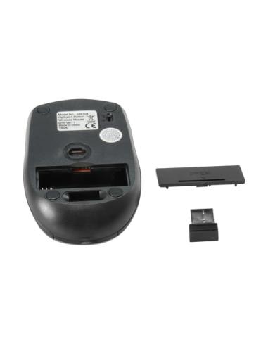 Equip 245104 ratón Viajes Ambidextro RF inalámbrico Óptico 1600 DPI