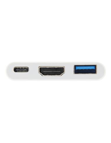 Equip Adaptador USB-C a HDMI , USB-A, 60W USB PD