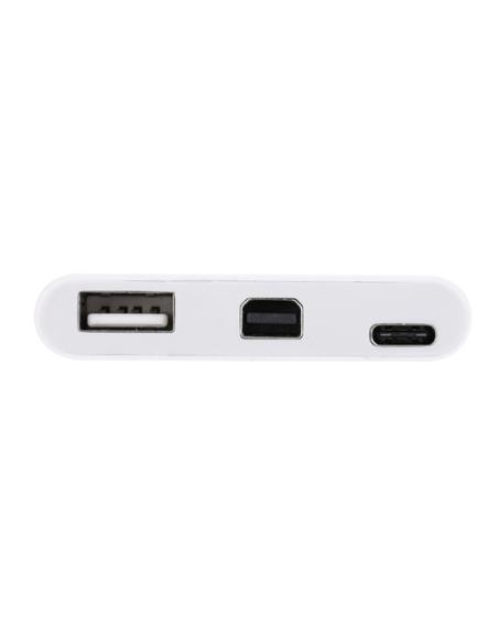 Equip Adaptador USB-C a Mini DisPlayPort, USB-A , USB 60W PD