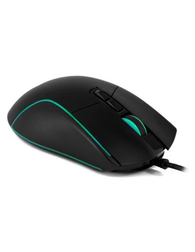 Deep Gaming DeepDarth ratón Juego USB tipo A Óptico 6400 DPI