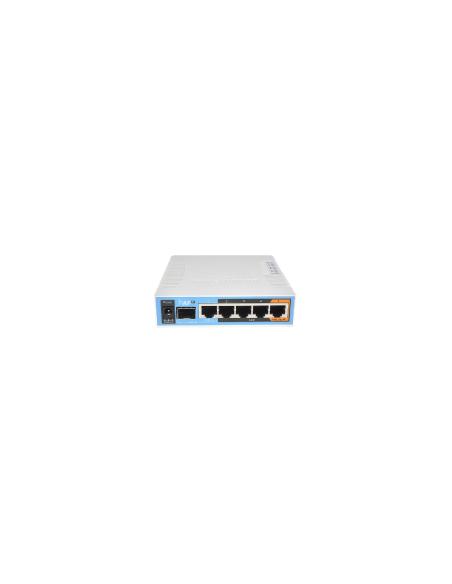 SWITCH MIKROTIK HAP AC 5PTOS ETHERNET 1XSFP 5GH BLANCO RB962UiGS-5HacT2HnT